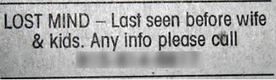 classified ads funniest