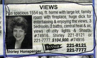 classified ad typo