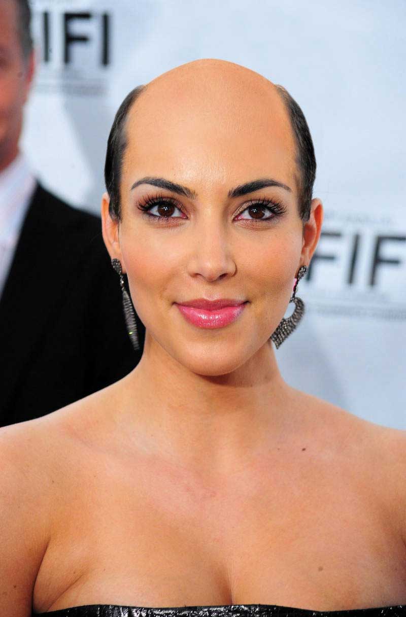 What If All Female Celebrities Were Bald 35 Photos Worldwideinterweb