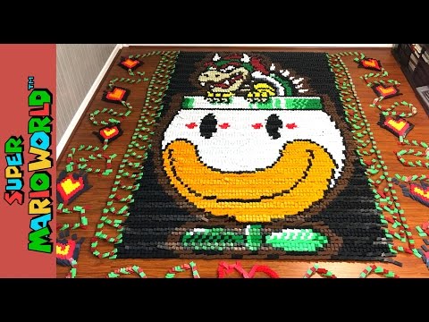 Super Mario World (In 81,032 Dominoes!)