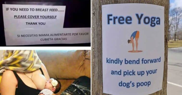 funniest pictures ever mom covring herself free yoga dog poop
