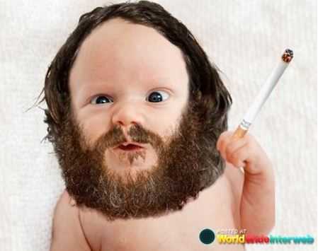 baby beard funny - WorldWideInterweb