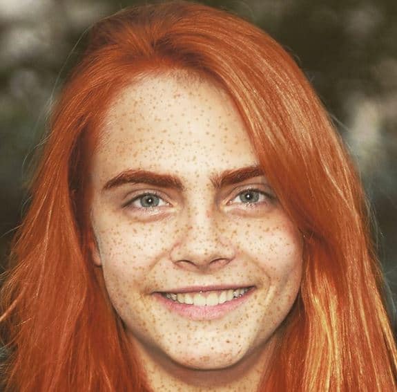 celebrities as redheads