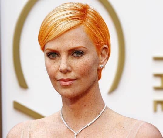 charlize theron ginger