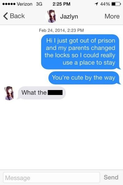 Funny convo outlet starters on tinder