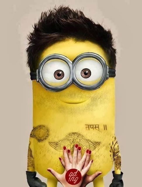 adam levine minion