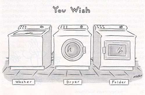 washing machine folder