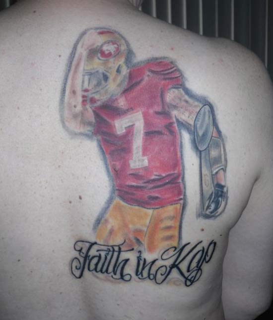 worst 49ers fan tattoo