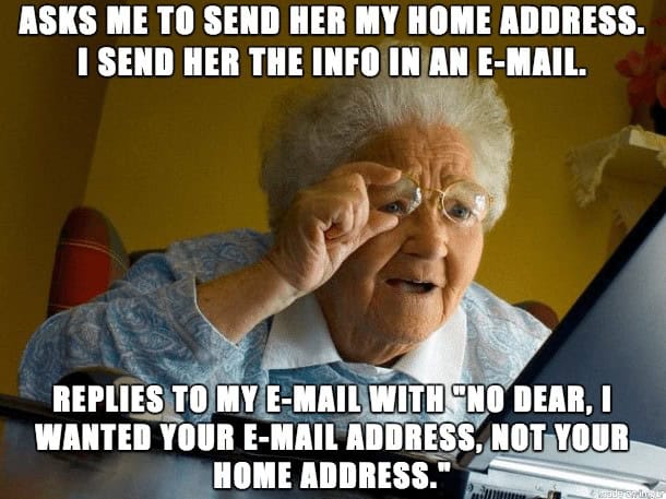 gramdma discovers the internet