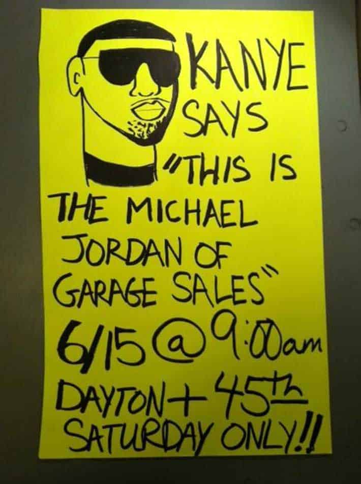 The 20 Funniest Garage Sale Signs Ever (GALLERY)