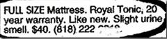 greatest classified ads ever