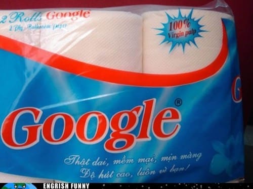 google paper towels translation engrish funny