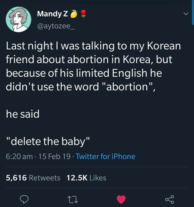 delete the baby r/engrish