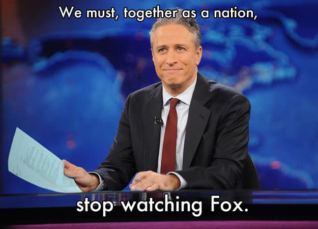 fox news jon stewart