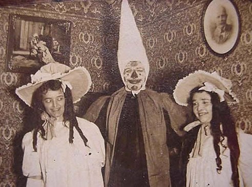 scary retro photo