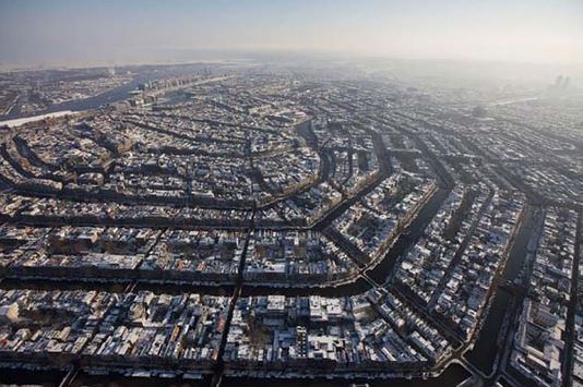 amsterdam from above