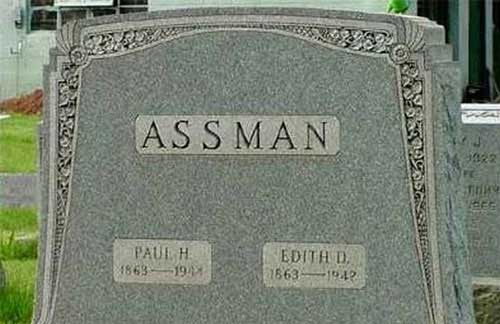 assman tombstone