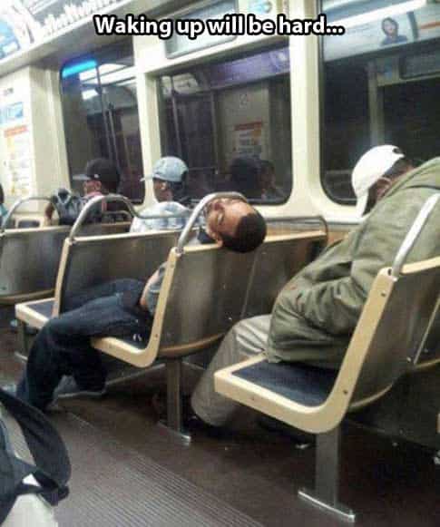 Funny Sleeping People