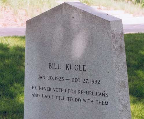 republican tombstone