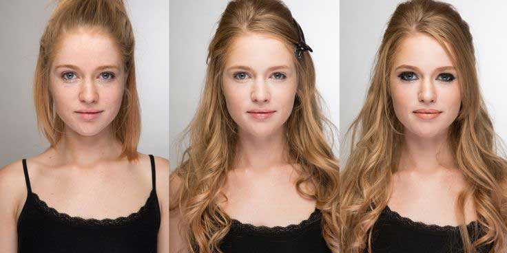 makeup-transformation-redhead