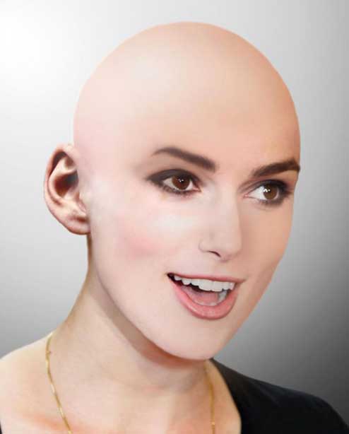 What If All Female Celebrities Were Bald (35 PHOTOS)