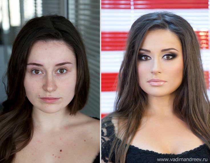 crazy makeup transformation
