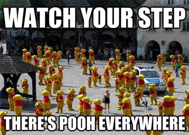 pooh-everywhere
