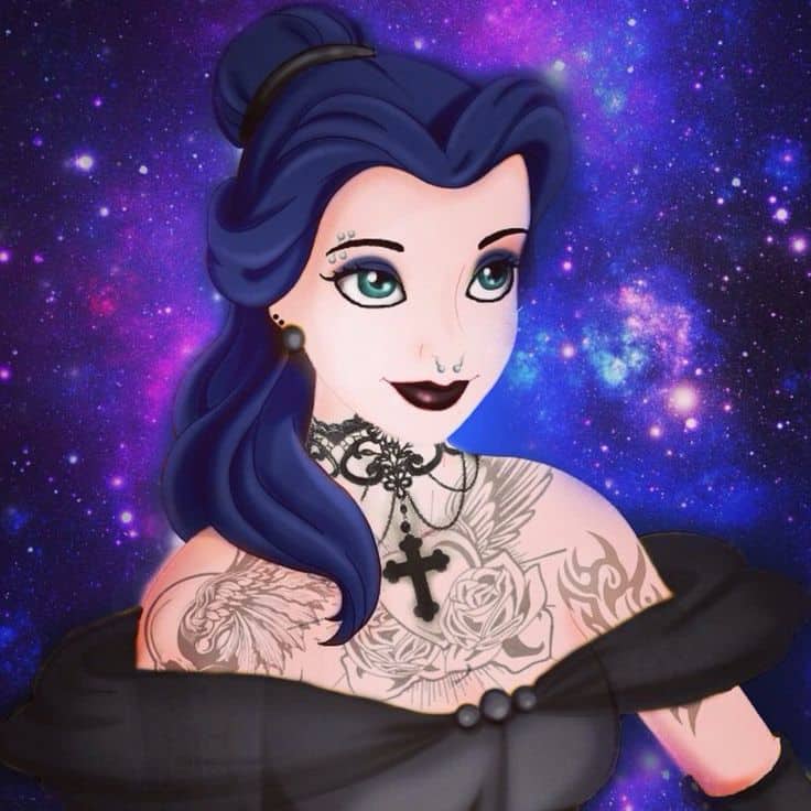 evil disney princess tattoo