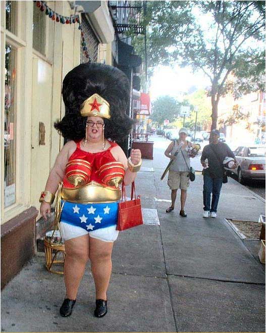 fat wonder woman