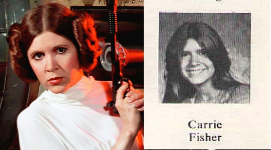 carrie-fisher-yearbook