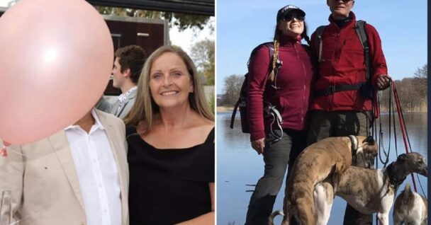 weird funny couple photos man balloon blocks face, dogs humping couple photo