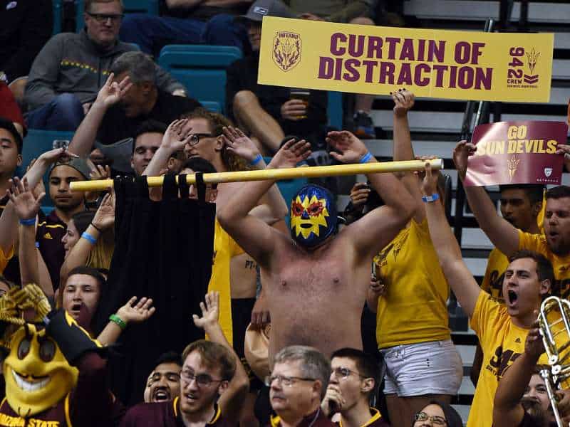 curtain of distraction