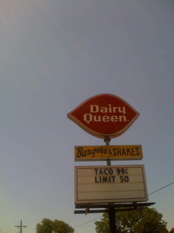 funniest dairy queen signs WorldWideInterweb