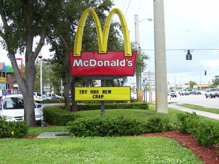 try our new crap mcdonalds