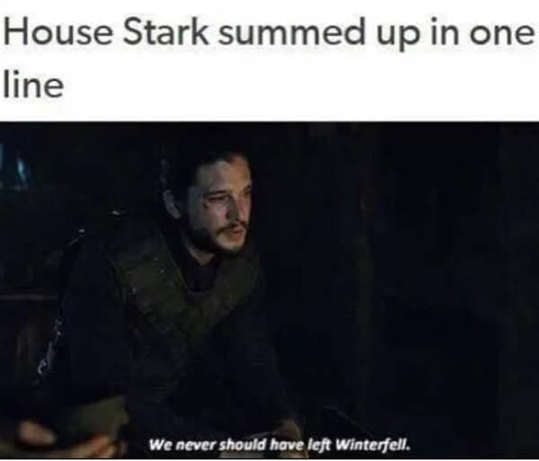 house stark funny meme