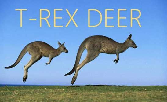 t-rex-deer