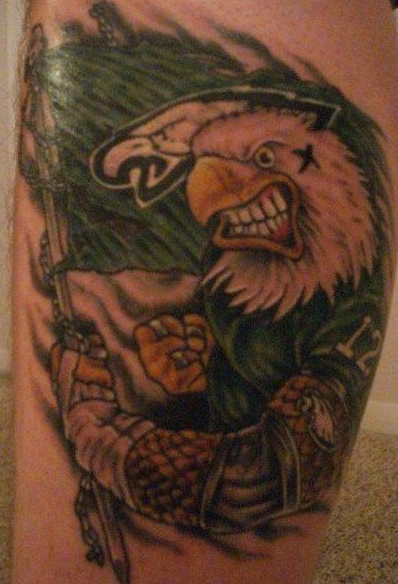 eagles fan tattoo fail