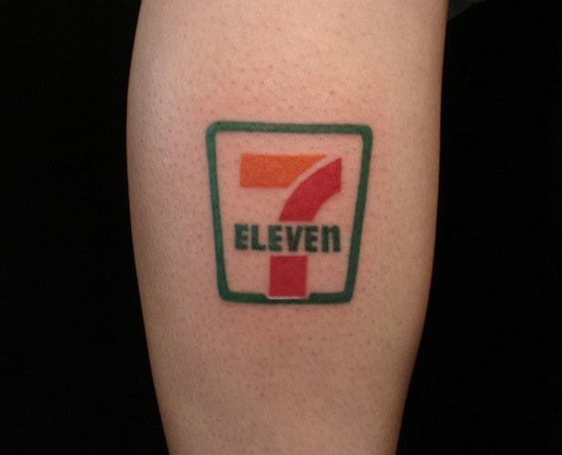 7 11 tattoo