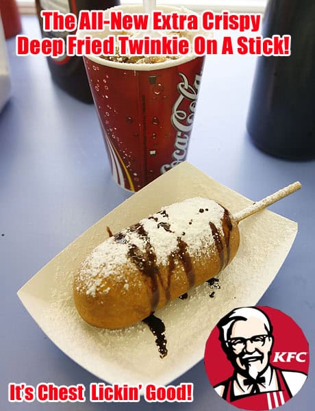 KFC Twinkie On A Stick