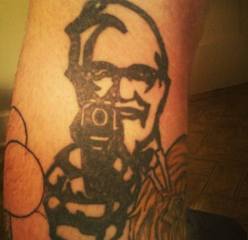 KFC tattoo