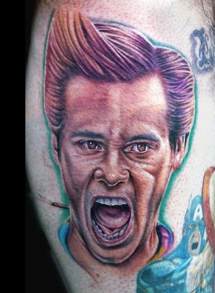 ace ventura tattoo