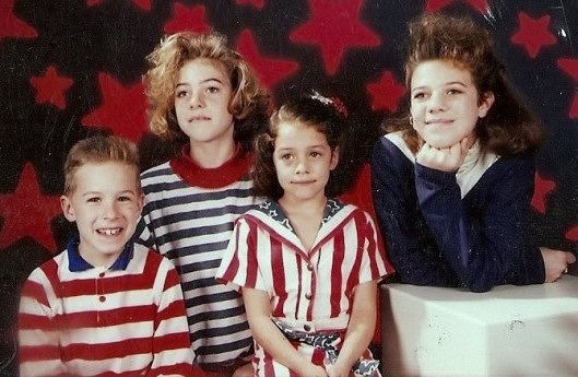 american flag kids