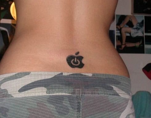 apple tramp stamp