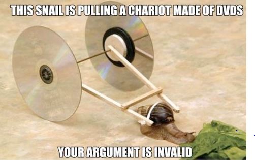 argument invalid snail