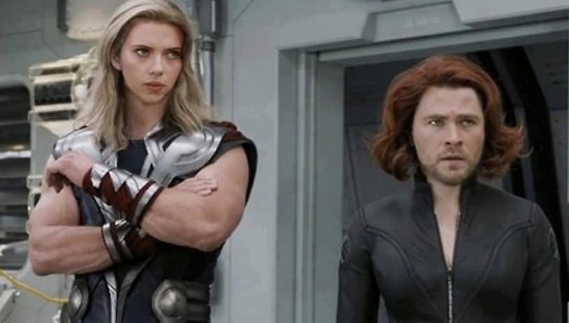 avengers face swap