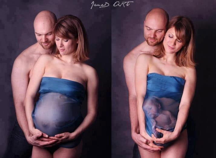 awkward maternity photos