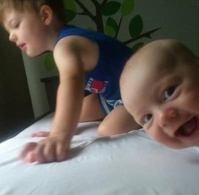 baby photobombs gallery