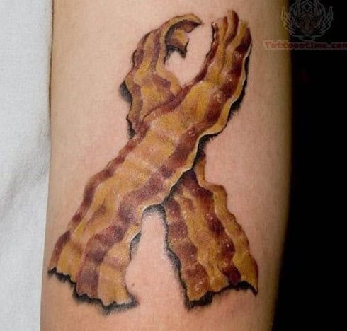 bacon tattoo
