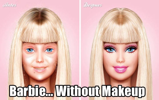 barbie-without-makeup