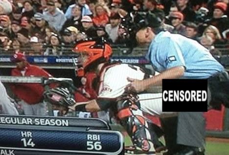baseball censored funny